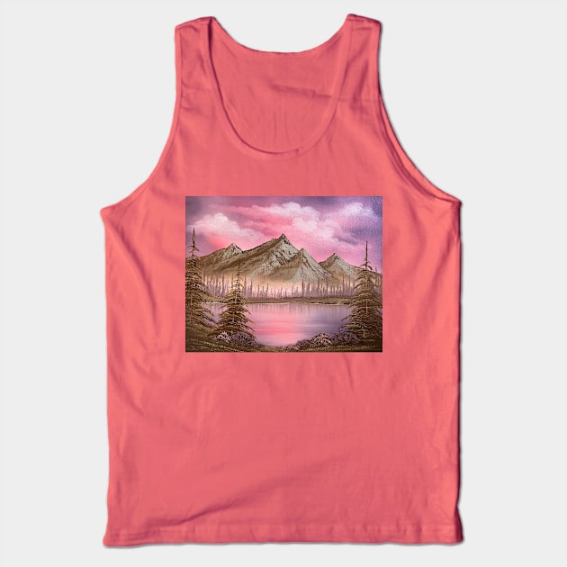 Mauve Mountain Tank Top by J&S mason